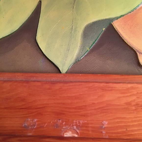 Vintage wall art. Sunflowers - Picture 8 of 8